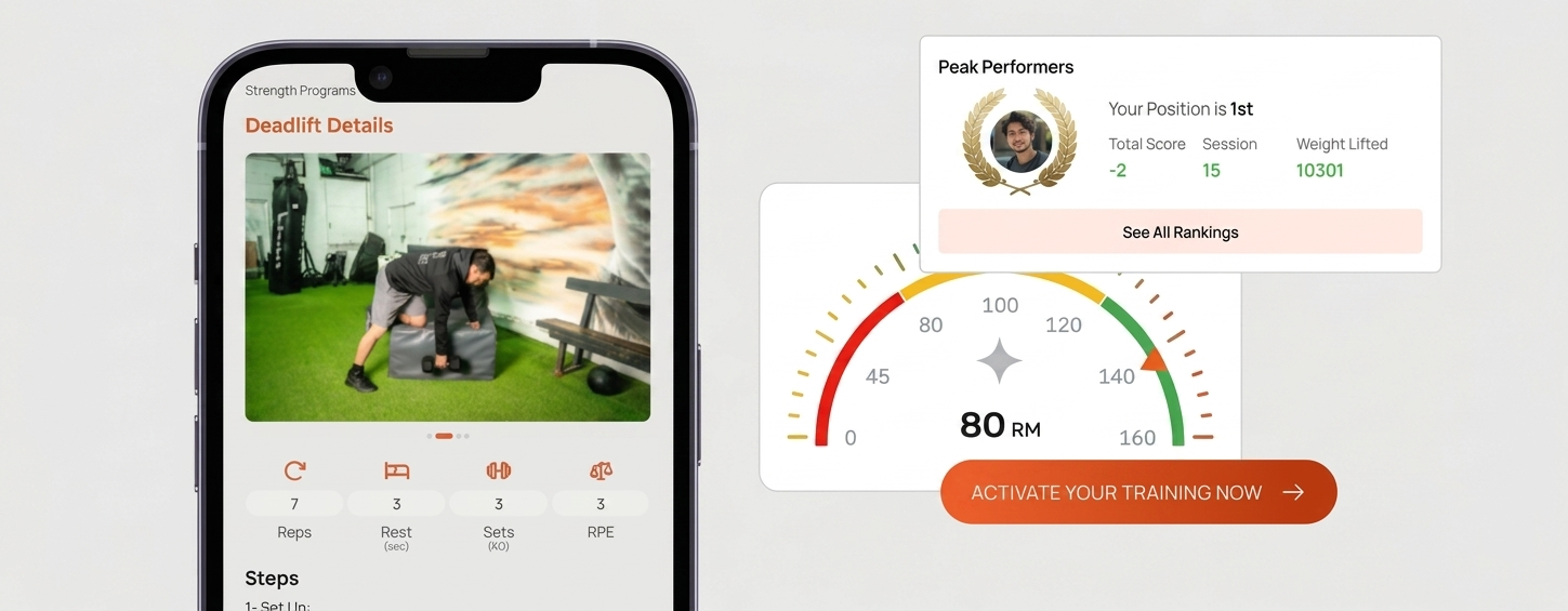 Fitness Program Interface